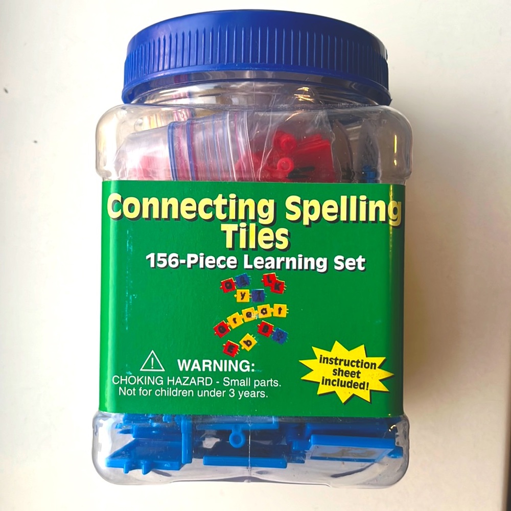 Eureka 156 pieces learning set. Upper and lowercase letters and pictures